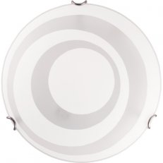 Stropní a nástěnné svítidlo Chameleon 400 bílá 2x60W IP20 E27 COMPOLUX 912554/08