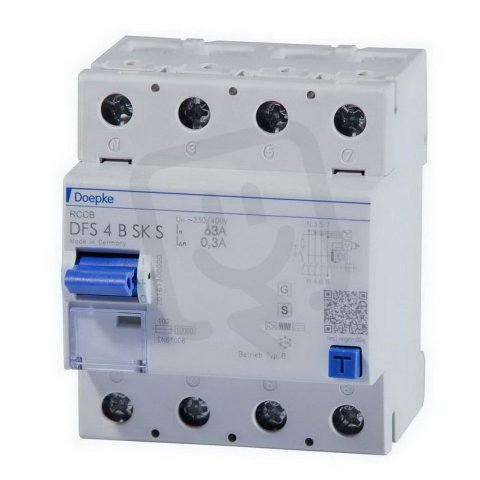 Proudový chránič DFS4 040-4/0,30-B SK S 4P, 40A, 0.30A DOEPKE 09136999