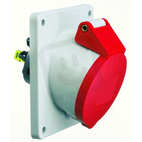 Zásuvka vestavná 32A 5p 400V IP44 6h Quick-Connect BALS 12801