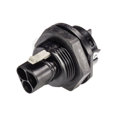 vidlice vestavná gesis RST, 2-pól, šroubové svorky, M25, černá