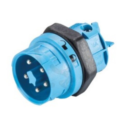 vidlice vestavná RST mini, 5-pól, sv. modrá WIELAND 46.052.5053.9