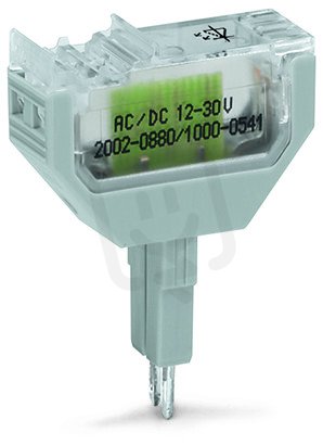 Zásuvný modul 2pól. červená LED dioda Vícebarevné WAGO 2002-880/1000-542
