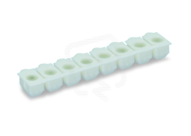 Izolační zarážka 0,08-0,2mm2 ''e'' (0,14mm2 ''f'') 8 ks světle šedá WAGO 734-671