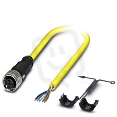 SAC-HZ-5P-10,0-542/M12FS BK Kabel senzoru/aktoru 1409635