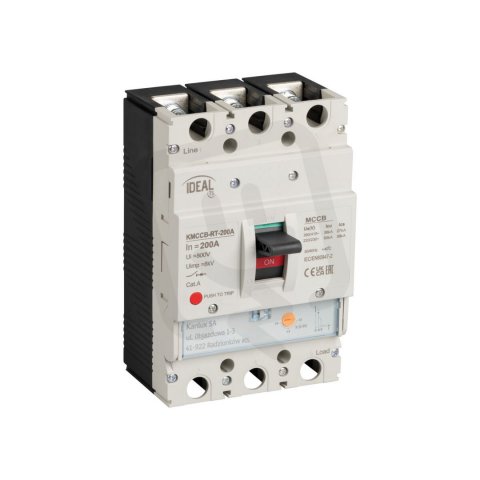 Kompaktní jistič KMCCB-RT-200A KANLUX 37283