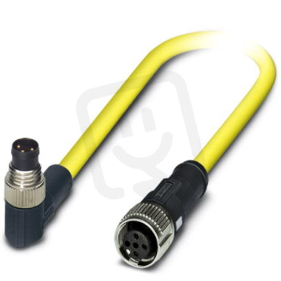 SAC-3P-M8MR/ 1,5-542/M12FS BK Kabel senzoru/aktoru 1406286