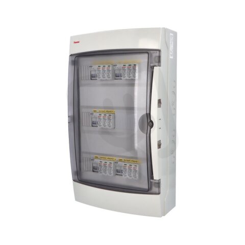 Fotovoltaická rozvodnice SolarBOX pro 5 stringů IP65, DC, 1000V FAMATEL fr101L