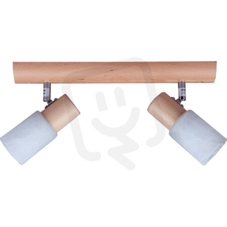 Bodové svítidlo Spots Compolux 911624/83 2x40 W buk