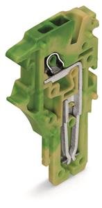 Koncový modul se svorkovnicí CAGE CLAMP 1,5mm2 zeleno-žlutá 1pól. WAGO 2020-187