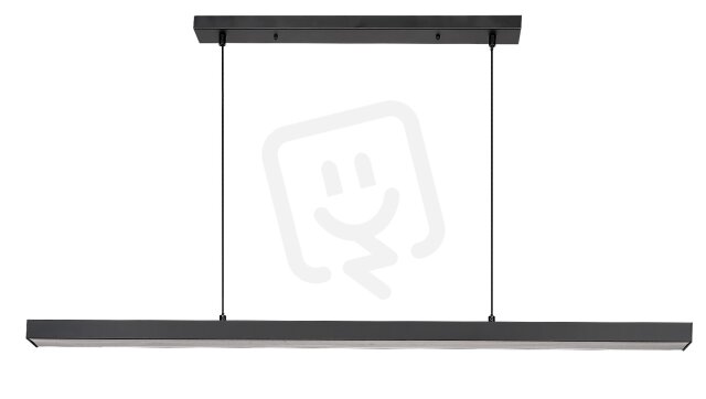 TARIQ LED 30W IP20 matná černá 4000K 1650lm RABALUX 72128