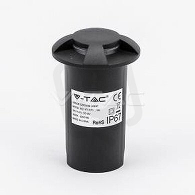1W LED Step Light Black 4Way 6500K , VT-1171 V-TAC SKU1472