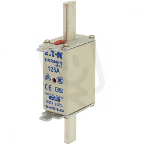 Pojistka Eaton 125NHG01B-400 NH gG 400V 125A 01