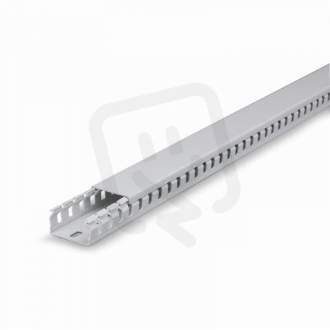 SCAME 874.2580 Perforovaný úložný žlab - 25x80mm, standardní perforace: 8/12/8mm