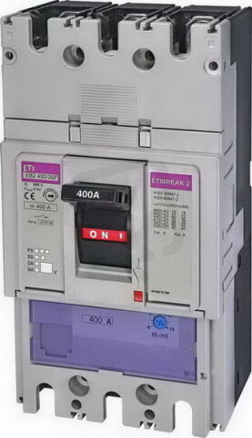 Kompaktní jistič EB2 400/3SF 400A 3p ETI 004671106