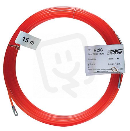 NG Elektro NP 204 Protahovací perlonová struna délka - 20m, průměr - 4mm