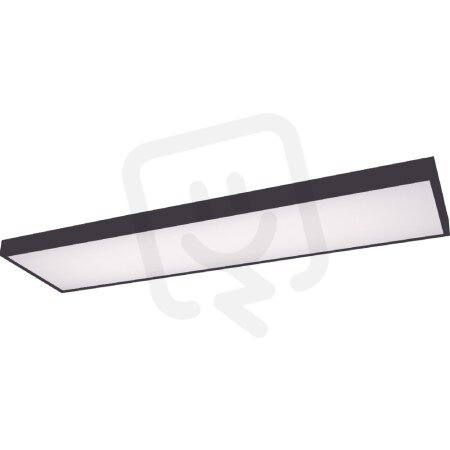Stropní a nástěnné svítidlo Quatro panel S 1200x300 černá 3x28W IP20 G5