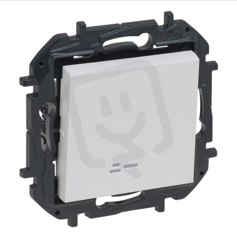 NILOE S. SPÍNAČ Č.1 PODSV.BÍLÁ LEGRAND 863111B