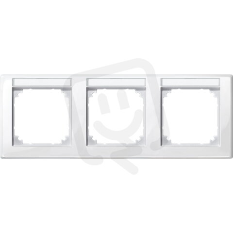 Rámeček M-Smart 3násobný popis pole Pol SCHNEIDER 471319