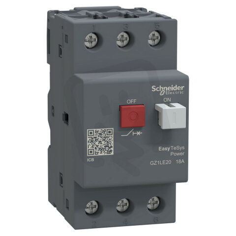 Easy TeSys magnetický jistič 18A SCHNEIDER GZ1LE20