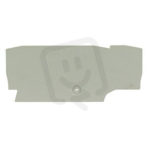 Koncová přepážka EFC.4/1+2/PT/GR šedá MOREK EFC411GR