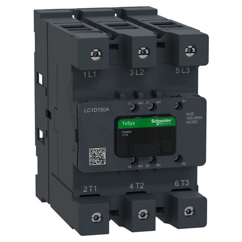 LC1D150AKUE Stykač 150A, 100-250V AC/DC,