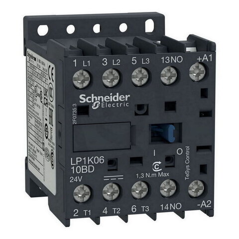 Ministykač 9A 1Z pružné svorky SCHNEIDER LP1K0910GD