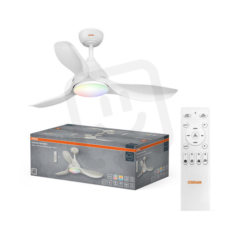 Ceiling Fan Bise 1065mm 48W CCT RGB OSRAM 4058075857773