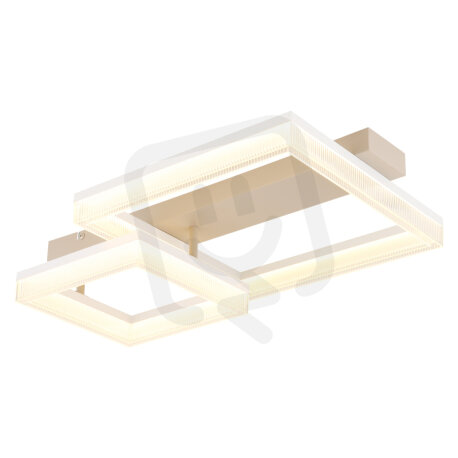 Stropní svítidlo ZARA písková LED 24W 230V,2100lm, 3000K GLOBO 48047D1
