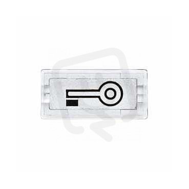 Schneider MTN395769 Vkládací symbol (pro kryty spínačů) - 'dveře'