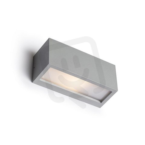 DURANT UP - DOWN nástěnná stříbrnošedá 230V E27 18W IP54 RENDL R12558