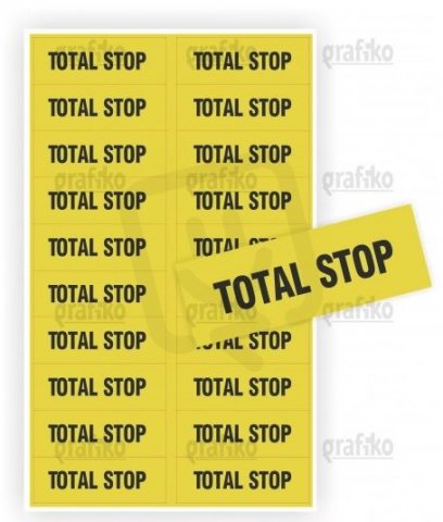 TOTAL STOP samolepící PVC folie GRAFIKO 7.0223.S26A