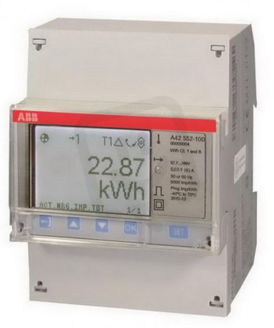 Elektroměr A42 552-100 6 A tř. C ABB 2CMA100238R1000