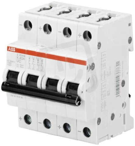 S204M-Z1,6UC jistič 4P 1,6A char. Z ABB 2CDS274061R0258