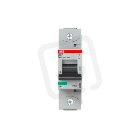 S801S-D50 jistič 1p char. D 50A s klecovou svorkou Icu 50kA ABB 2CCS861001R0501