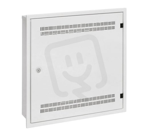 Rozvaděč SOHO LC-18 do zdi, lišty 2U,4U,11U 550x550 bílá 9003, rámeček k zazdění