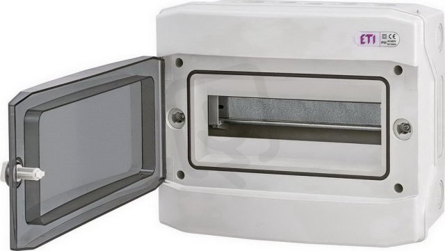 Nástěnná rozvodnice ECH-12PT 12M (1x12) IP65 ETI 001101062