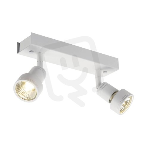 PURI II spot matná bílá 230V GU10 2x50W SLV 147371