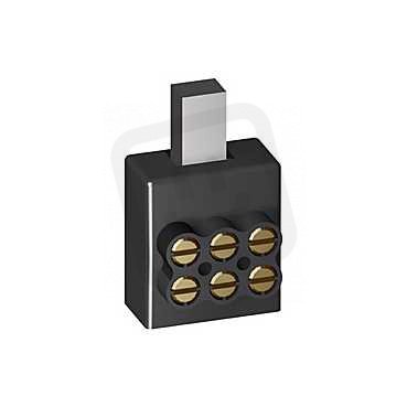 Schneider 49860 distribuční svorka 3 x 10mm2 (obsahuje 3ks)