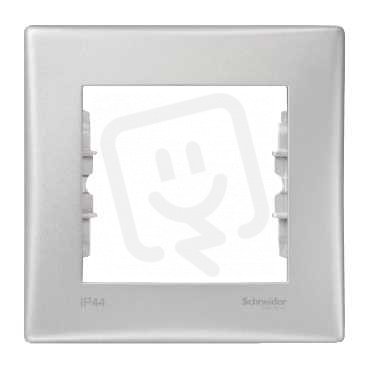 Schneider SDN5810160 Rámeček IP44 jednonásobný, alu