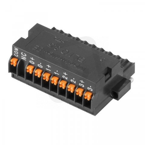 Zásuvný konektor DPS BL-I/O 3.50/10F CJC AU BK BX WEIDMÜLLER 2471390000