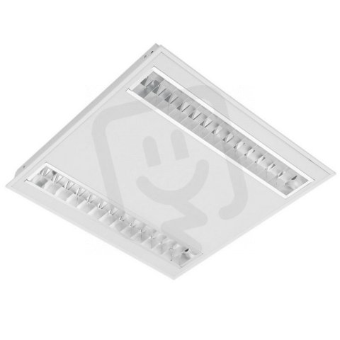 MODUS IS do rastru 600 čtverec A mřížka AL lesk 2xLED 830 driver 700mA ISODOM3