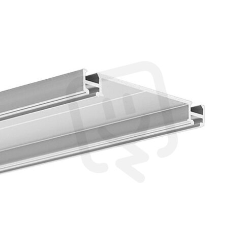 LED hliníkový profil KLUŚ TETRA-78 stříbrná 1m /W4508_1m/ ALUMIA A04508A_1