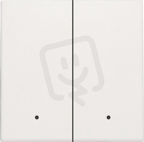 Smart Switch kolébka 2x1/2 + 2xLED-WHITE NIKO 101-32004