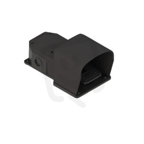 Nožní spínač PX50110, černý, IP53 (1NO+1NC) PIZZATO PX50110