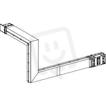 Schneider KSA1000DMBL4CF 3D koleno 1000 A na míru