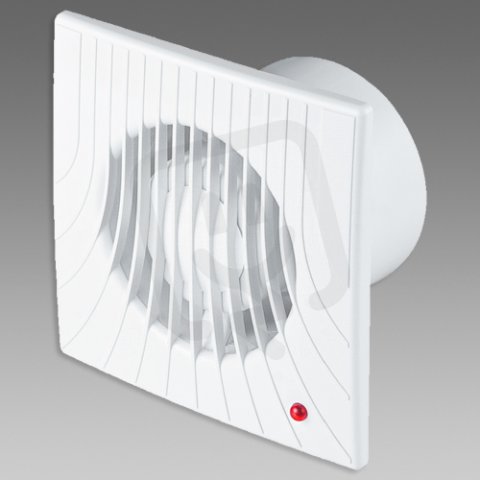 DenBraven VE1173 Ventilátor axiální s doběhem 100mm bílá