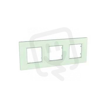 Unica Quadro Krycí rámeček trojnásobný, Green SCHNEIDER MGU2.706.17