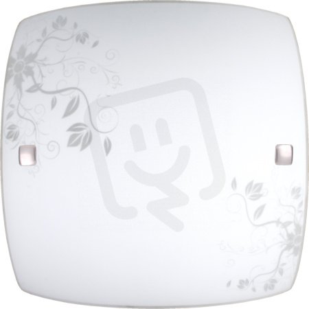 Nástěnné svítidlo Wall Compolux 912856/08 1x60 W květy bílá