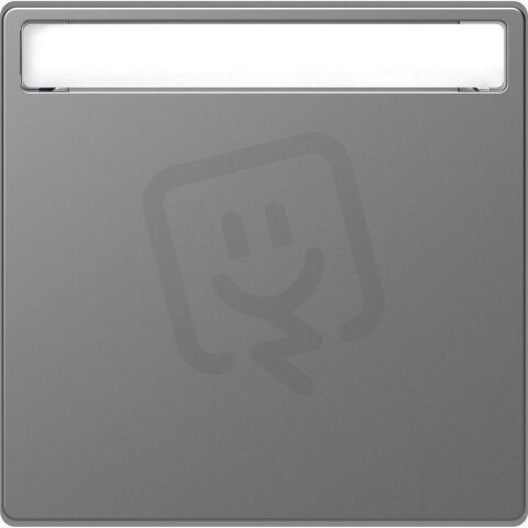 Kryt spínače Merten D-Life Stainless Steel SCHNEIDER MTN3360-6036