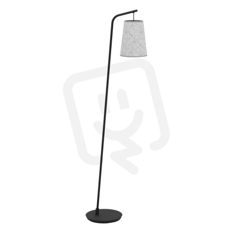 Stojací svítidlo ALSAGER 1xE27 černá/šedá 1X40W IP20 EGLO 43987